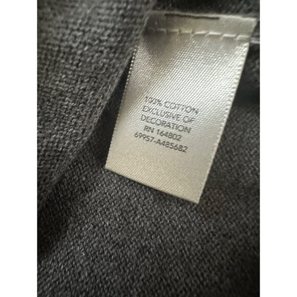 Christopher & Banks Gray Holiday Sweater With Sheep Embroidery size 1X NWT - Picture 3 of 4